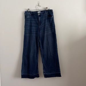 Loft wide leg jeans